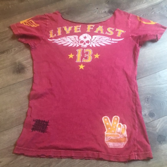 Affliction, American Fighter, P.Cill Women’s T-shirt A lot - Picture 7 of 10